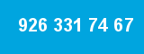 926 331 74 67 926 331 74 67